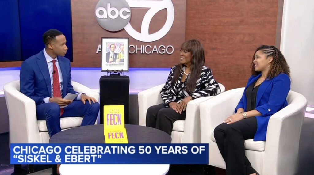 Chaz Ebert Joins ABC7 Chicago to Celebrate 50 Years of Siskel & Ebert