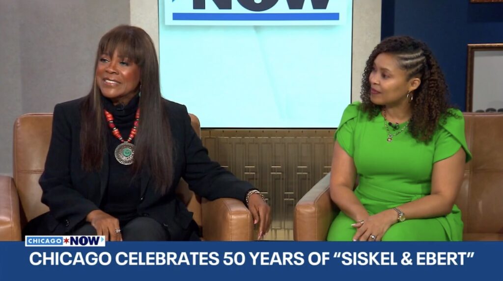 Chaz Joins Fox32 Chicago as Chicago celebrates 50 years of "Siskel & Ebert"