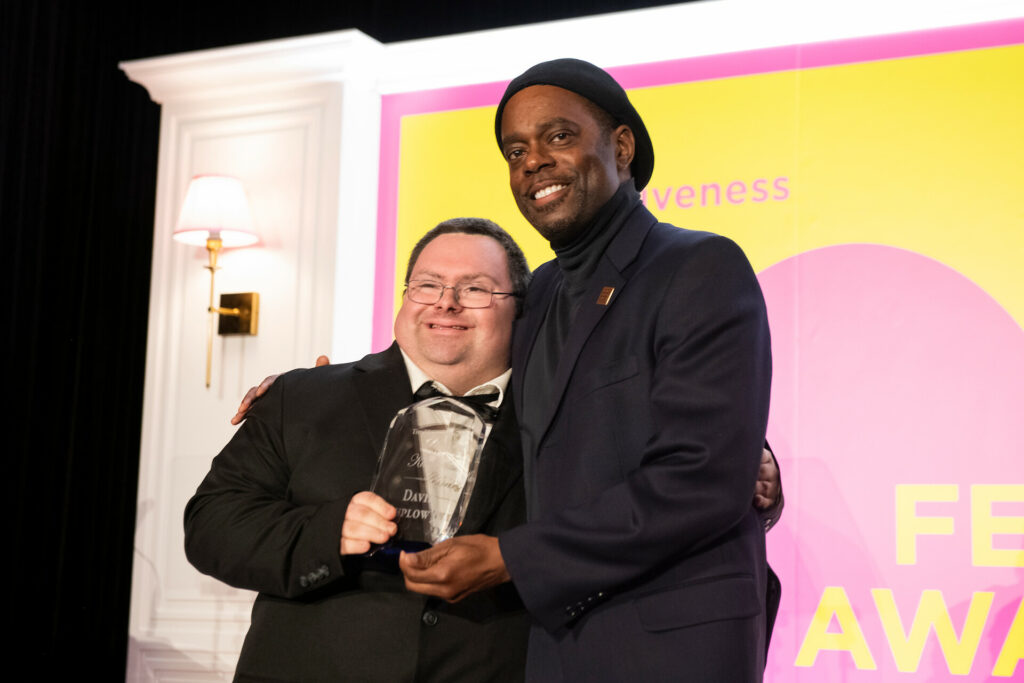 David Luplow Jr award photograph