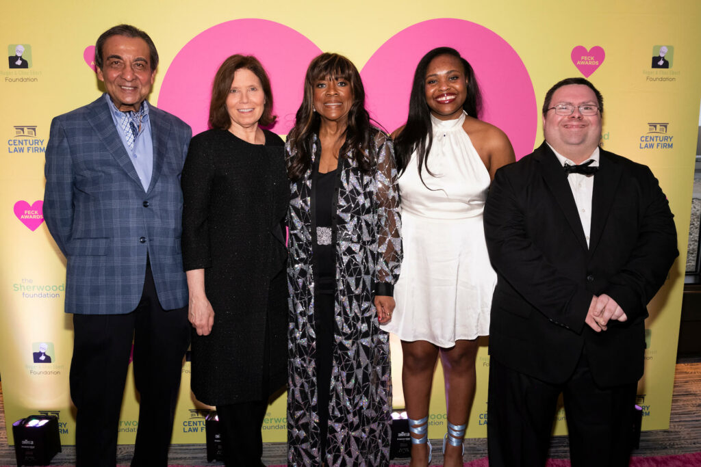 Inaugural FECK Award winners with Chaz Ebert